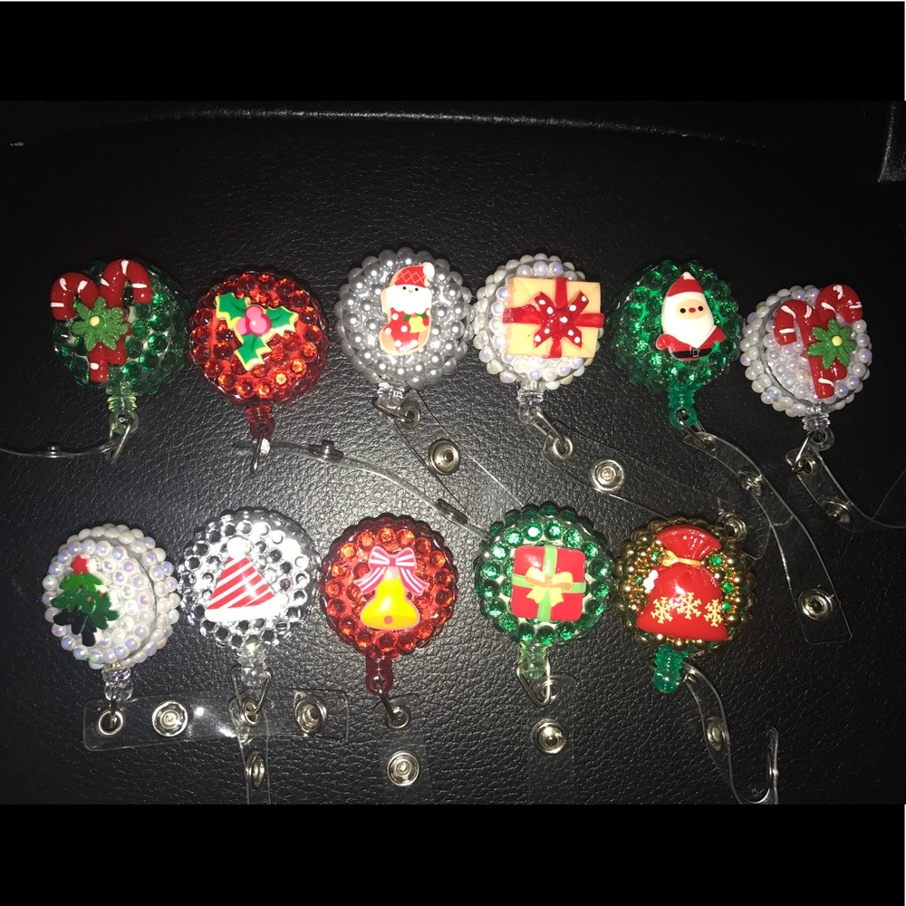 ID badge reels for nurses or doctors
